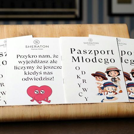 Sheraton Poznan Hotel Luaran gambar Passport of a Young Citizen